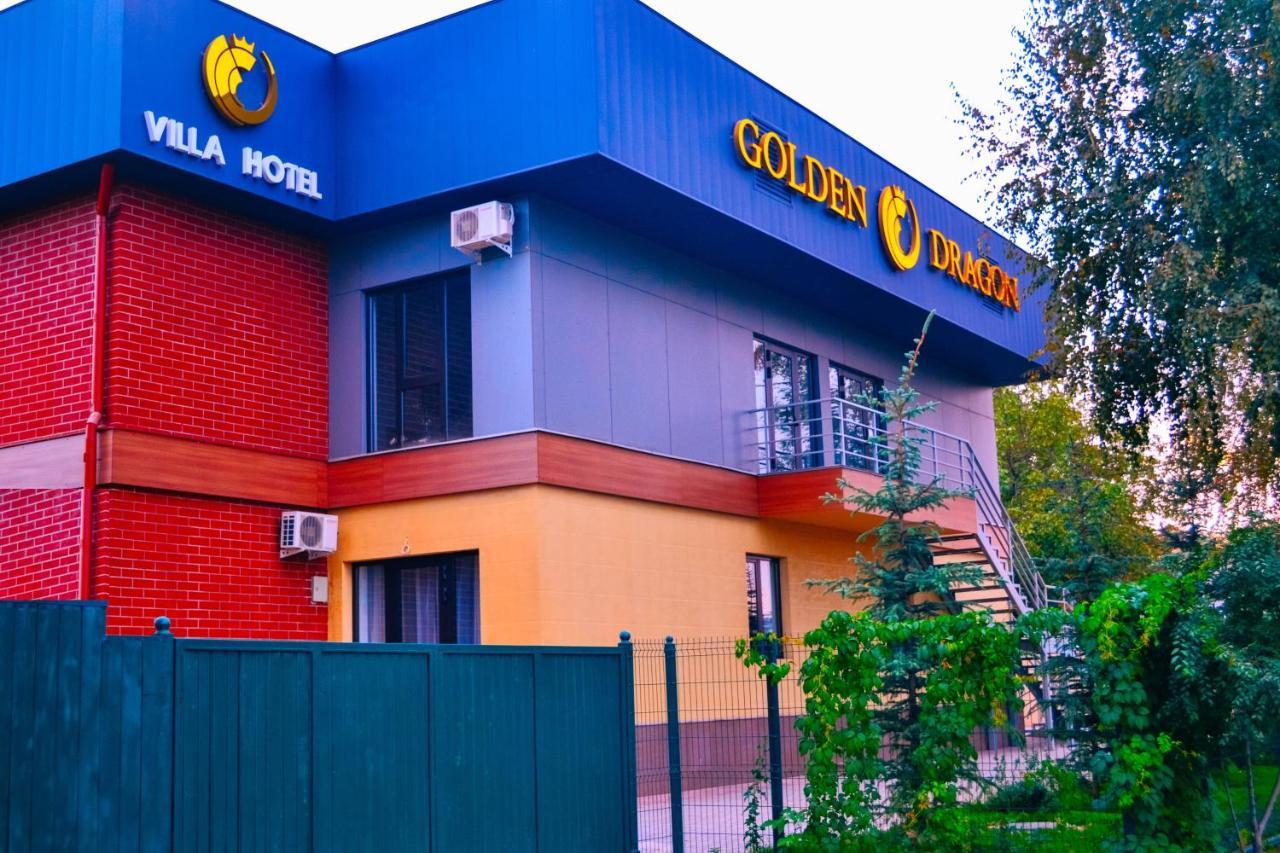 Gоlden Dragon Villa Hotel บิชเคก ภายนอก รูปภาพ
